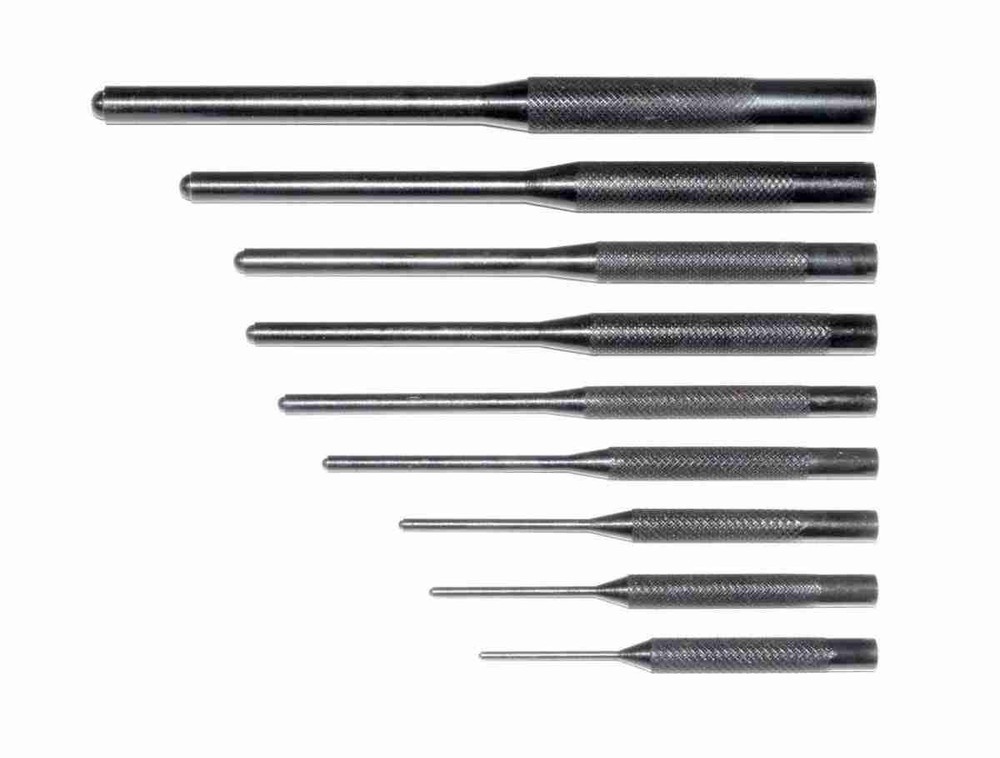 9 Piece Roll Pin Punch Starter Set