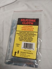 Silicone Cleaning Cloth, Yellow, 3.2 OZ (SILC)