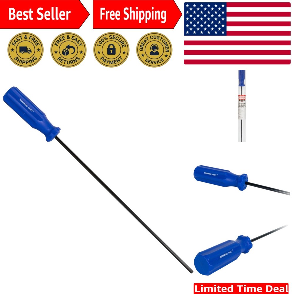 12″ Coated Synthetic Steel Gun Cleaning Rod – Essential Tool for Firearms