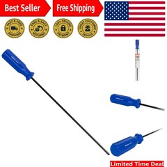 12″ Coated Synthetic Steel Gun Cleaning Rod – Essential Tool for Firearms