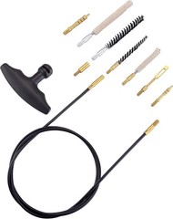 Complete Air Rifle Cleaning Solution .177 & .22 Cal with Quality Brushes & Pouch