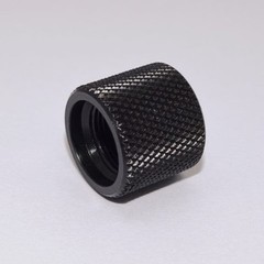 Thread Protector Fits 1/2×28, .630 dia, Black