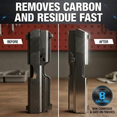 Ultrasonic Gun Cleaning Solution – 1 Gallon/128oz [Made in USA] Concentrated For