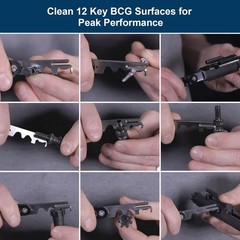 Essential Carbon Multi-Scraper Tool Kit for Precision Firearm Maintenance