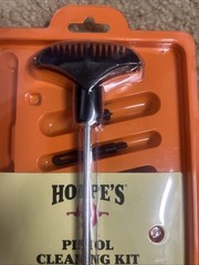 Hoppe’s Cleaning Kit For 38/357/9MM/380 Pistol For Hunters Shooters and Soldiers