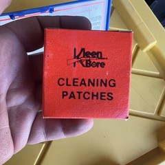 Vintage Kleen-Bore Universal Gun Cleaning Kit Blue Case w/ Formula 3 Oil USA