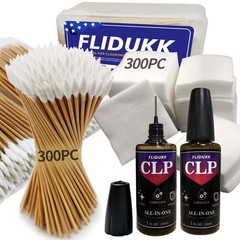Universal Gun Cleaning Supplies -All in One Gun CLP Oil+ Lint Free Gun Cleani…