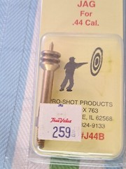 NEW Vintage Pro-Shot J44B Spear Tip Jag & 44P Benchrest Brush .44 Cal.