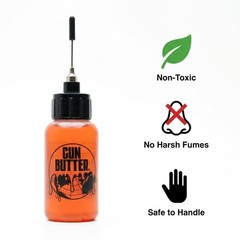 Gun Butter Needle Oiler 1 fl oz Lite All Purpose Gun Lubricant Oiler Cleaner EDC