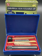 SE Universal Gun Cleaning Kit 6 Piece GC007 .38 9mm .357 Revolver