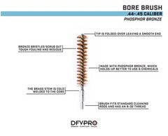 10 Pack- .44/.45 Cal Phosphor Bronze Bore Brushes for Gun Cleaning