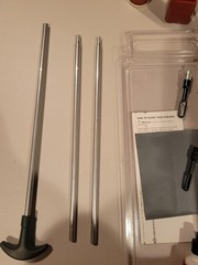 Outers 96300 Used 7 Pc Gun Cleaning Kit w/ Rods, Adapter, Cloth, Sandpaper & Oil