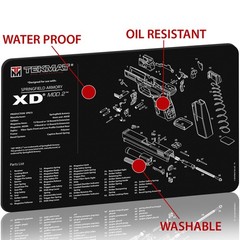 TekMat Original Gun Cleaning Mat – 17″ X 11″ – Springfield Armory XD MOD.2