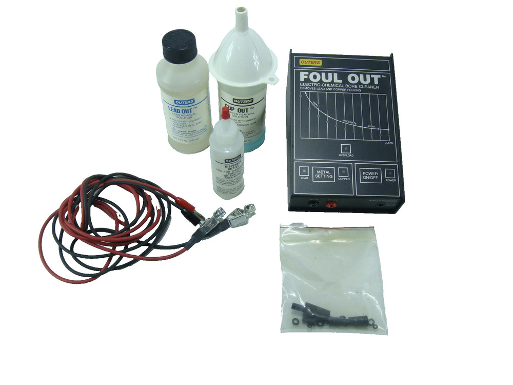 Outers Foul Out Electrochemical Bore Cleaner System Needs Power Cord