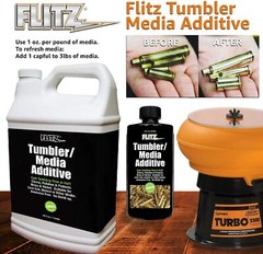 FLITZ Tumbler Media Additive 1 Gallon Ammonia-Free Tumbling Polish (SEE VIDEO)