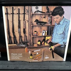Vintage Hoppe’s 9 Gun Cleaning Kit Original Case, Solvent, Oil, Rods -USA