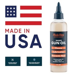 Advanced Nano Technology Gun Oil – 4oz Bottle with Precision Applicator Tip