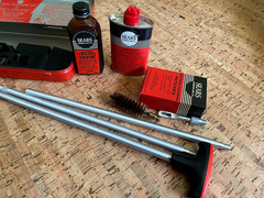 Vintage 60s Sears Roebuck & Co. No. 2140 12-16 Gauge Gun Cleaning Kit