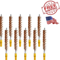 Cost-Effective Bore Brush Set – 10 Bronze Brushes for Gun Maintenance