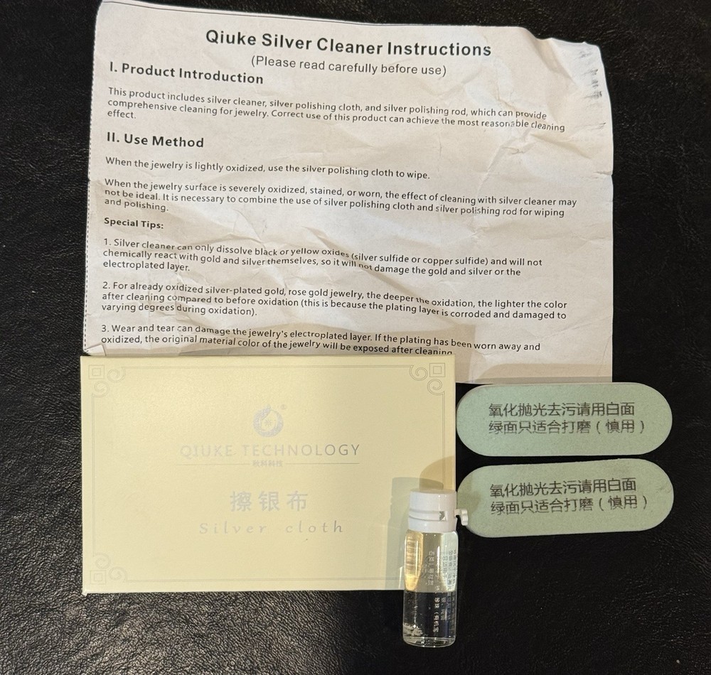 Qiuke Technology Silver Cleaning Kit – A0081