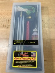 Pro-Shot Shotgun Gun Cleaning Kit, Stainless Steel, 12 GA Shotgun Gauge