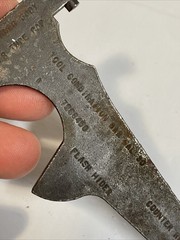 US Army M1918 Combination Spanner Tool USGI Rifle Adjustment .30 Cal 72C6450 Vtg