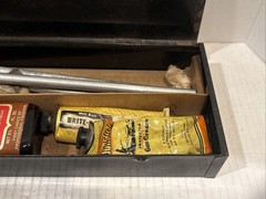Vintage Mill Run Brite-Bore Shotgun Cleaning Kit Box And Supplies