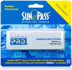 Sun Pass Pro Universal Toll Transponder – Prepaid Electronic Pass for Florida