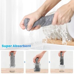 Neessno 12 Pack Cleaning Clothultra Soft Absorbent Quick Drying Microfiber