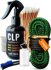 Gun Cleaning Oil Kit 3-in-1 Cleans Lubes Protects 6.8 Oz. Sprayer Gun Cleaner