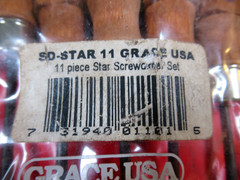 GRACE Gun Care Tools 11 Piece Star Screwdriver Set in Pouch ~ U.S.A.