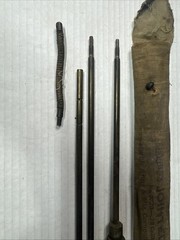 Antique Brass Marble’s Jointed Rifle Rod No. 9728 .28 Caliber & Up 30″ Long