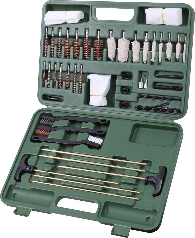 Universal Gun Cleaning Kit Deluxe Handgun Pistol Rifle Shotgun Firearm Cleaner