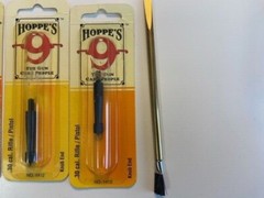 Lot of 5 Hoppe’s Brushes, Knob Ends and Brass Screw Driver Brush Combo