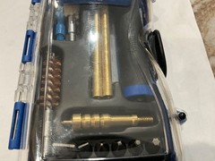 Gunmaster .357/.38/9mm Pistol Gun Cleaning Compact Kit Pistols 14 Piece NOS