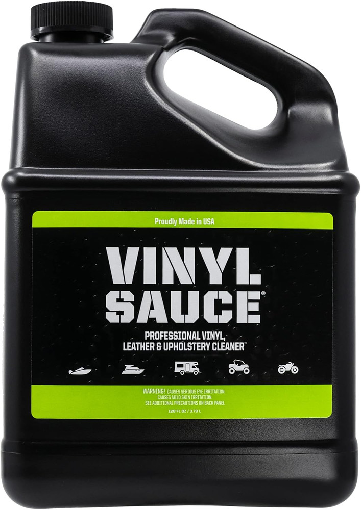 Vinyl Sauce Premium Vinyl and Leather Cleaner, for Boats, Rvs, Powersport Vehicl