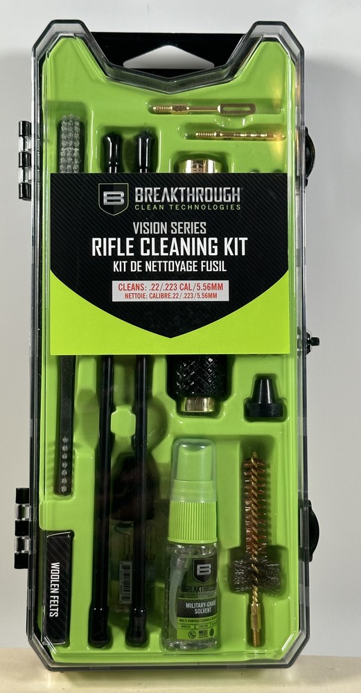 Breakthrough Clean Vision Series Rifle Cleaning Kit .22/.223 Cal/5.56MM