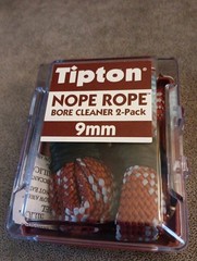 Tipton Nope Rope Bore Cleaner 2 Pack 9mm