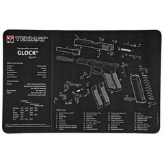 TekMat Glock Gen 4 Cleaning Mat – 11 x 17 inch-R17-GLOCK-G4
