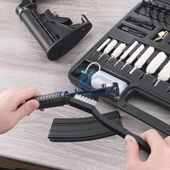 163pcs Gun Cleaning Kit Universal Rifle Pistol Shotgun Handgun Firearm with Case