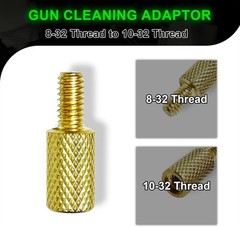 Cleaning Rod Fitting Brass Adapter 5-40/8-32 Male Thread 8-32/5/16-27/10-32
