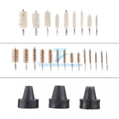 163pcs Gun Cleaning Kit Universal Rifle Pistol Shotgun Handgun Firearm with Case