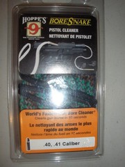 Hoppe’s Bore Snake for .40 and .41 pistol calibers