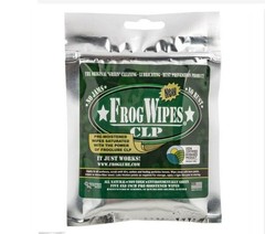 FrogLube Treated Wipes 5 Pack FROG14936 Five 8″ x8″ pre-moistened wipes saturate