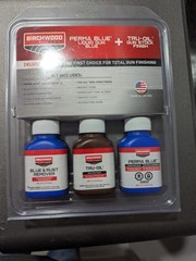 Birchwood Casey Perma Blue Liquid +Tru Oil Stock Finish Kit
