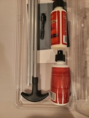 Outers 96300 Used 7 Pc Gun Cleaning Kit w/ Rods, Adapter, Cloth, Sandpaper & Oil