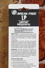 Break Free 0.2 oz. Zombie Grease Precision Shooter Needle Type Applicator USA