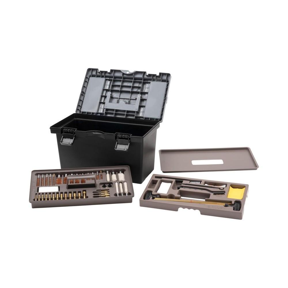 Allen Company Universal Gun Cleaning Kit and Tool Box – Rifle, Shotgun, and