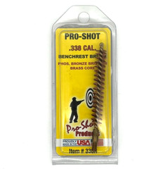 Pro-Shot Benchrest Brush & Spear Tip Jag Set For .338 Cal. Pistol