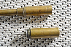 C.M. Powers Gun Cleaner By Faries MFG CO. 12GA. Three Piece Brass Rod / Oiler
